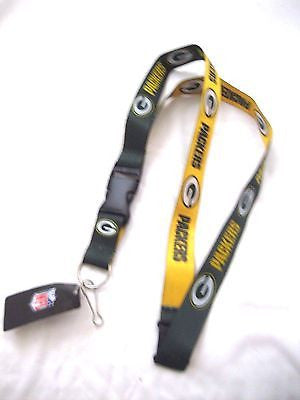 Cowboys Shiny Silver Licensed NFL Keychain/ID Holder Detachable Lanyard-New!