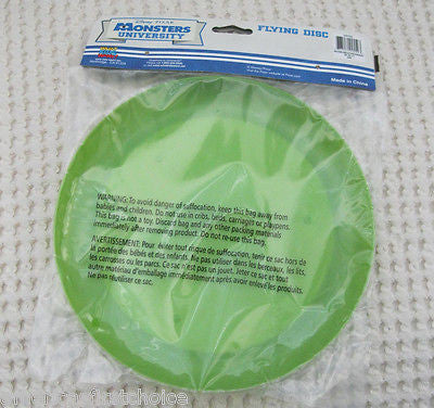 Disney Monsters Inc. Sulley+MIKE WAZOWSKI  9" Frisbie Flying Disc-New in Package