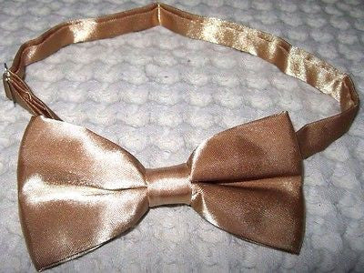 SHINY GOLD ADJUSTABLE TUXEDO BOW TIE-NEW GIFT BOX!SHINY GOLD BOW TIE-BRAND NEW!2