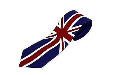 Unisex Men's Women's 3" UK/British English England  Flag Neck tie-New in Sleeve!