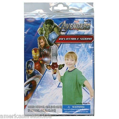 Captain America Thor Hulk Iron Man The Avengers Inflatable Sword Toy-New!