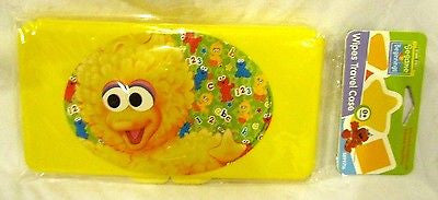 Sesame Street Cookie Monster Infant Bottle,Pacifier,Wipers Travel Case,& Rattler