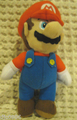 Nintendo Super Mario Brothers MARIO Plush Coin Holder Keychain- NEW with Tags!