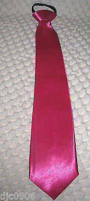 Hot Pink Adjustable Bow Tie,Pink Neck tie & Pink Glittered Suspenders Set-New !
