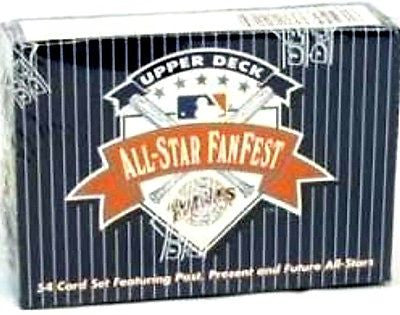 1992 Upper Deck All-Star Fanfest 54 Card Set Featuring Post,Present,Future Stars