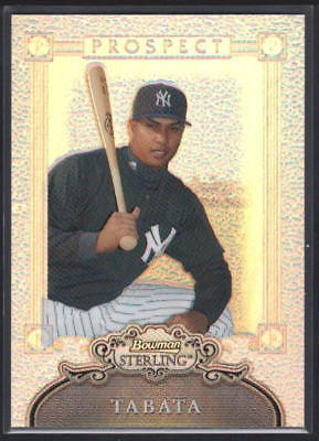 Jose Tabata 2006 Bowman Sterling Refractor RC #ed/199-NY Yankees/Pirates