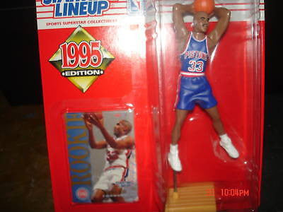 GRANT HILL ROOKIE 1995 KENNER STARTING LINE-UP-DETROIT PISTONS-NEW!