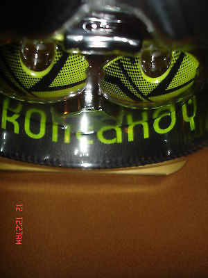 Skullcandy Icon Soft Black/Bright Green Mic Headphones-Brand New Factory Sealed