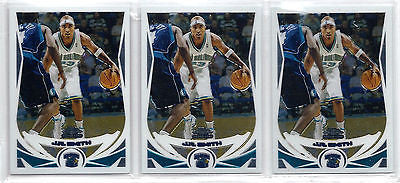 J.R. JR Smith RC 2004-05 Topps Chrome 3-Card ROOKIE LOT HORNETS/NY KNICKS #183