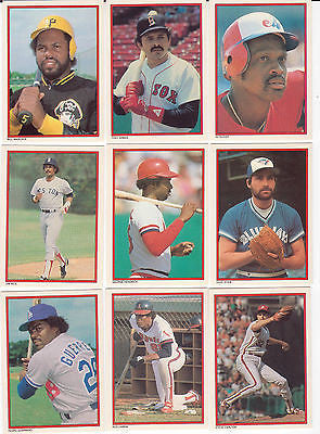 1984 TOPPS ALL-STAR COLLECTOR'S EDITION MAIL-IN REDEMPTION 40 CARD SET-MINT!