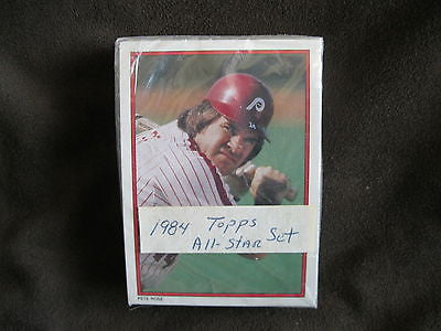 1984 TOPPS ALL-STAR COLLECTOR'S EDITION MAIL-IN REDEMPTION 40 CARD SET-MINT!