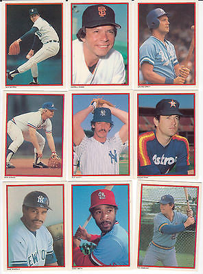 1984 TOPPS ALL-STAR COLLECTOR'S EDITION MAIL-IN REDEMPTION 40 CARD SET-MINT!