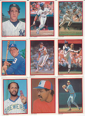 1984 TOPPS ALL-STAR COLLECTOR'S EDITION MAIL-IN REDEMPTION 40 CARD SET-MINT!