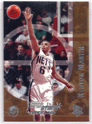 Kenyon Martin ROOKIE 2000/01 2 CARD ROOKIE & 2 CARD GAME WORN JERSEY/PATCH LOT