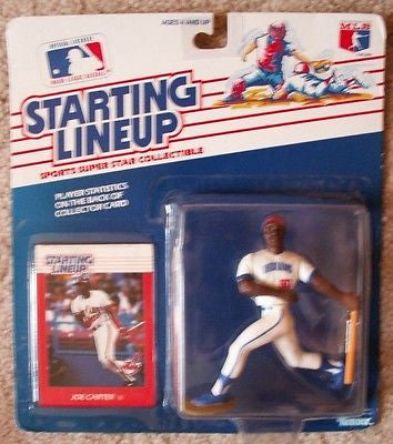 Joe Carter Rookie 1988 Starting Line-Up SLU Rookie Figure-Blue Jays-NEW!