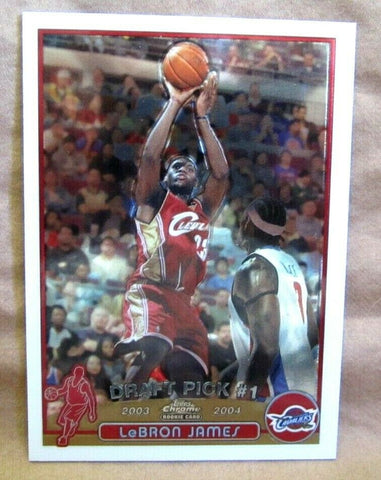 Lebron James RC 2003-2004 Topps Chrome Rookie#111 PSA10? Cavaliers G RC HOF GOAT
